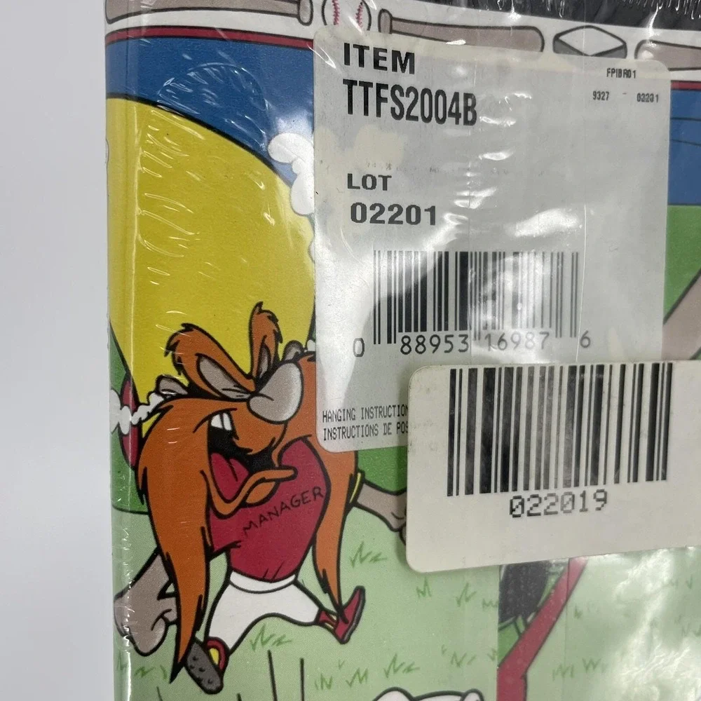 2pk Looney Tunes Baseball Self Stick Wall Border Sylvester Tweety Taz‎ TTFS2004B